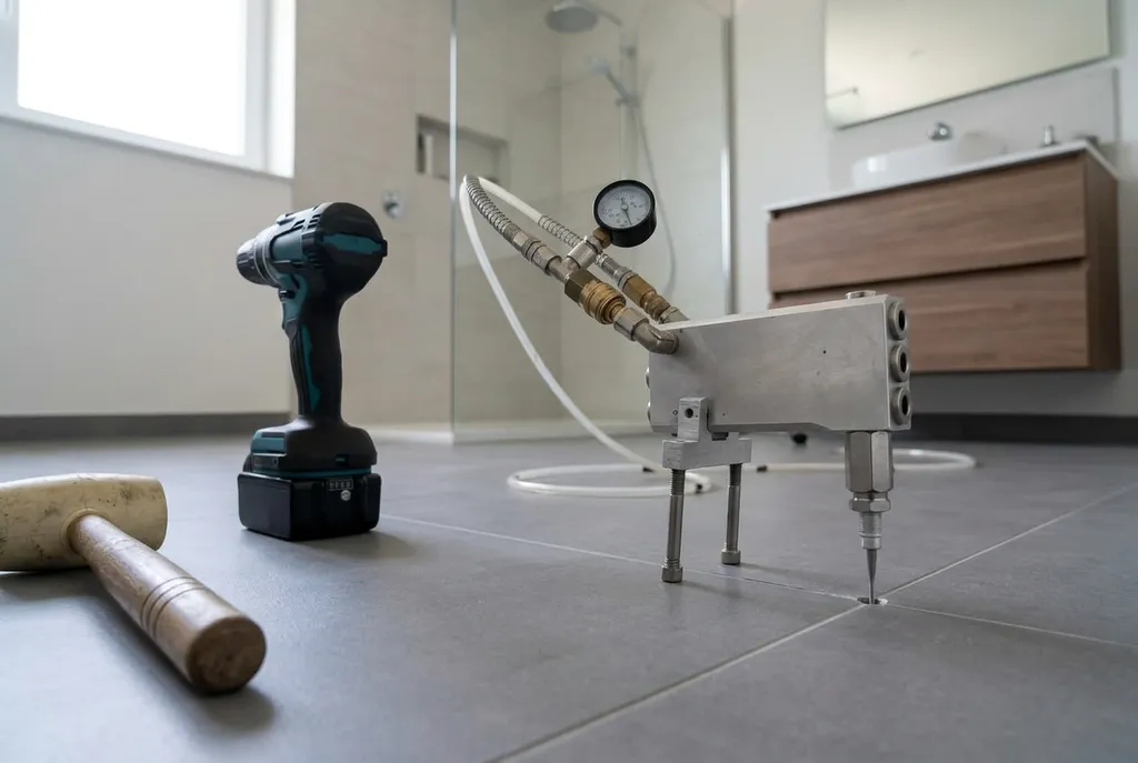 Kitbedrijf Naarden – holle tegels injecteren